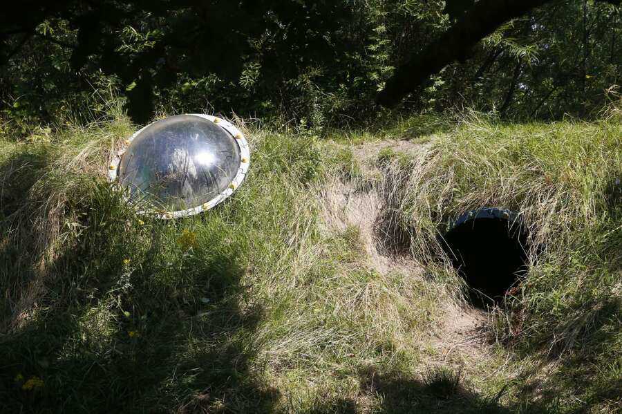 Lille udendørs hule